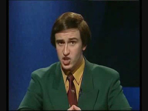 Alan Partridge – Sports reporter, 1994. Part 1 of 2.